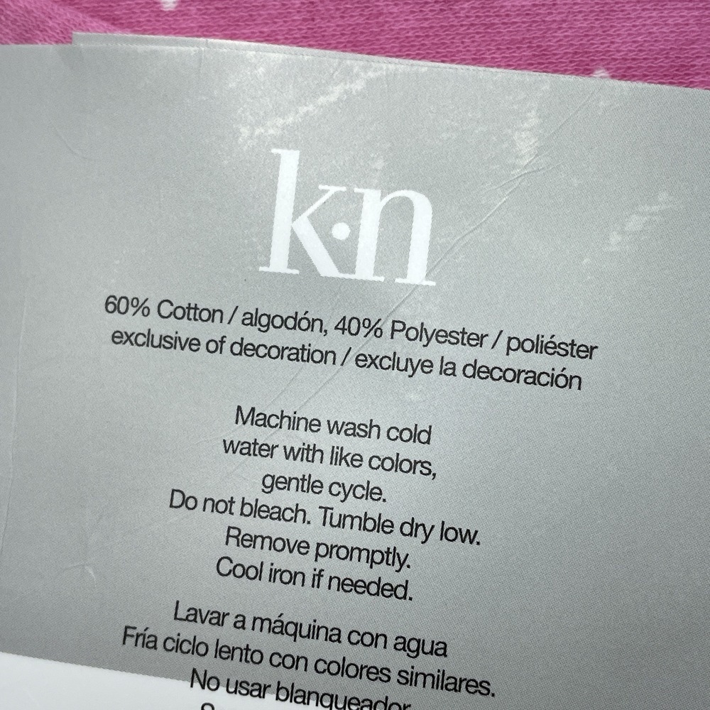 Karen Neuburger Women's XS Pajama Set Pink Cotton Blend d1231 - Picture 4 of 5